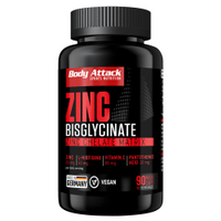 Zinc Bisglycinate (90 Kapseln) von Body Attack