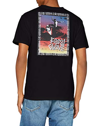 Body Glove Cutback T-Shirt Unterhemd, Schwarz, 2XL von Body Glove