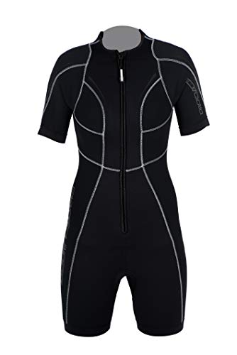 BODY GLOVE Shorty Front Zip 4mm Damen schwarz Tauchanzug Neopren Surf Kite Anzug (LS) von Body Glove