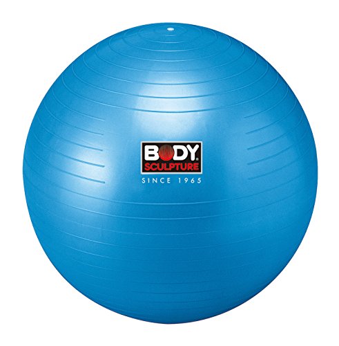 Body Sculpture Herren Bb001 Gymnastikball, blau, 65 cm von Body Sculpture