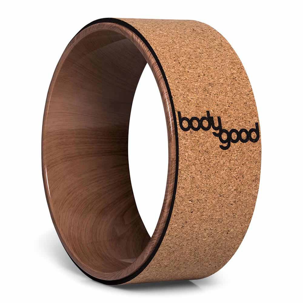 Bodygood Wheel Yoga Block Braun von Bodygood