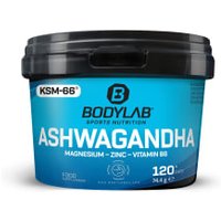 Ashwagandha + Magnesium - Zinc - Vitamin B6 (120 Kapseln) von Bodylab24