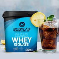 Clear Whey Isolate - 1200g - Cola Lemon von Bodylab24