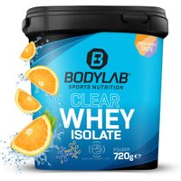 Clear Whey Isolate - 720g - Orange von Bodylab24