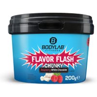 Flavor Flash - 200g - Chunky Himbeere und weiße Schokolade von Bodylab24