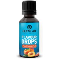 Flavour Drops - 30ml - Pfirsich Maracuja von Bodylab24