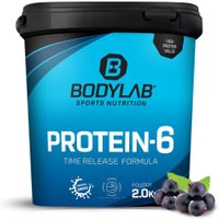 Protein-6 - 2000g - Blaubeere von Bodylab24