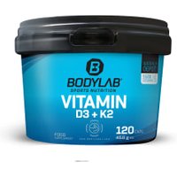 Vitamin D3 + K2 (120 Kapseln) von Bodylab24