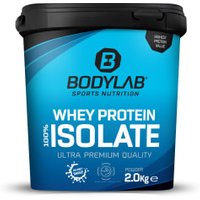 Whey Protein Isolat - 2000g - Himbeere Joghurt von Bodylab24