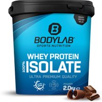 Whey Protein Isolat - 2000g - Schokolade von Bodylab24