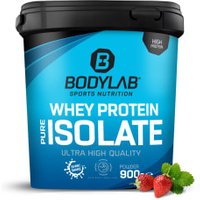 Whey Protein Isolat - 900g - Strawberry von Bodylab24