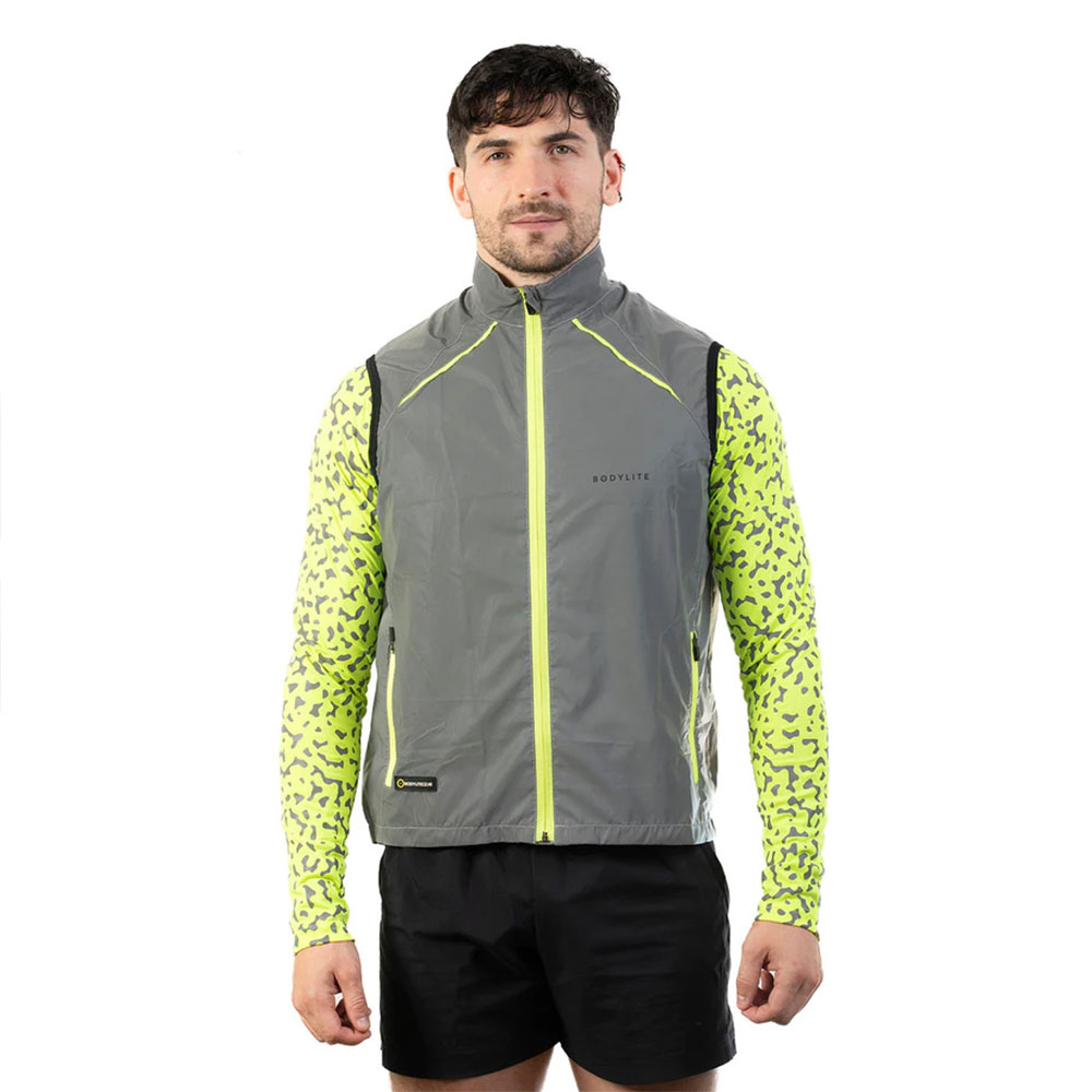 Bodylite Gear Fully Reflective Vest Grau XL Mann von Bodylite Gear