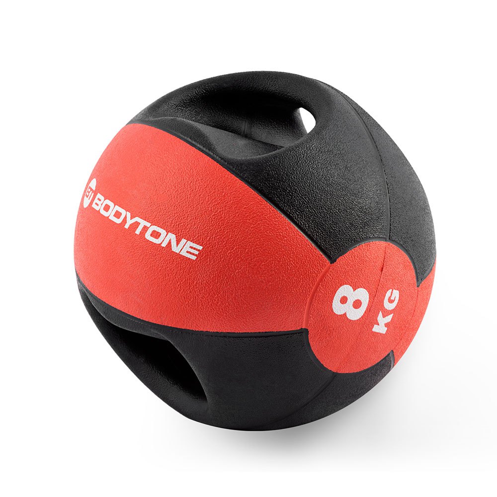 Bodytone Medicine Ball With Handle 8kg Orange 8 kg von Bodytone