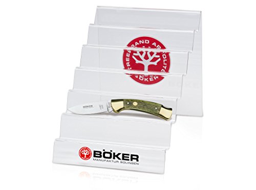 Böker Kunststoff Display Transparent - Messertreppe - Messerständer für 6 Messer von Böker Plus