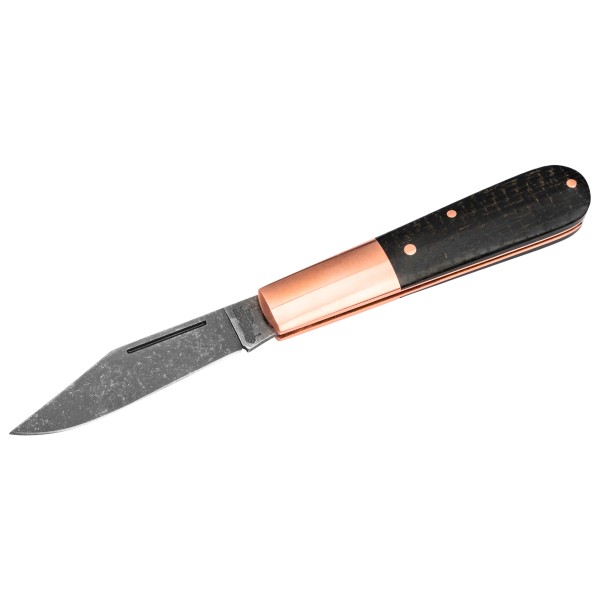 Böker Manufaktur Solingen - Barlow Copper Integral Micarta - Messer Gr Klinge 6,6 cm grau von Böker Manufaktur Solingen
