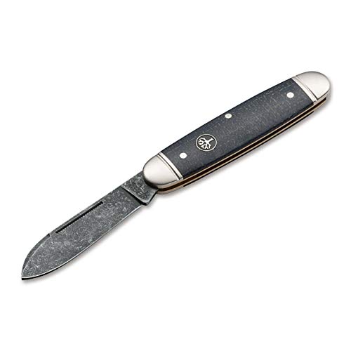 Böker Manufaktur Solingen Unisex – Erwachsene Club Knife Jute Taschenmesser, Silber, 16,5 cm von Böker Manufaktur Solingen