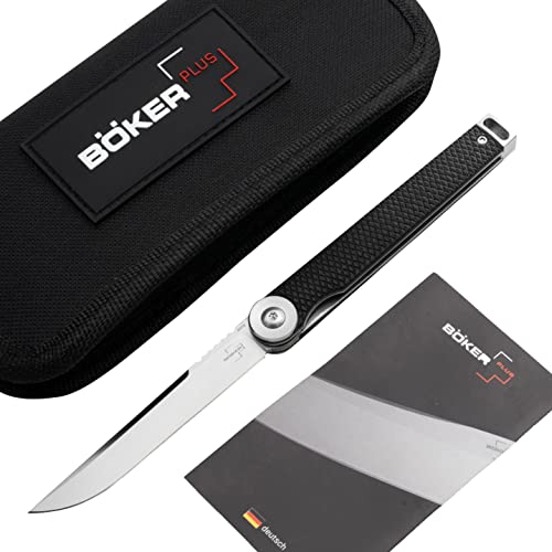 Böker Plus® Kaizen G10 - leichtes EDC Taschenmesser mit Griff schwarz von Böker Plus