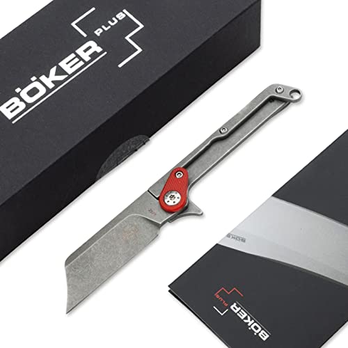 Böker Plus® Fragment Mini EDC Taschenmesser - Schlüsselbund-Messer klein - Keychain Box Cutter Knife - Zweihand EDC Schlüsselanhänger Klappmesser (Keychain Knife Fragment G10) von Böker Plus