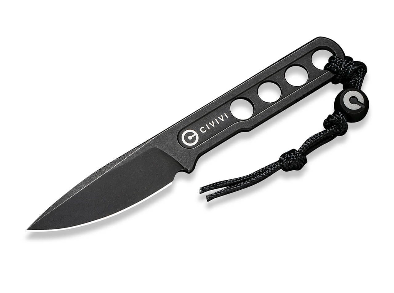 CIVIVI Universalmesser CIVIVI Circulus Black Feststehendes Messer mit Edelstahl Griff, (1 St) von CIVIVI