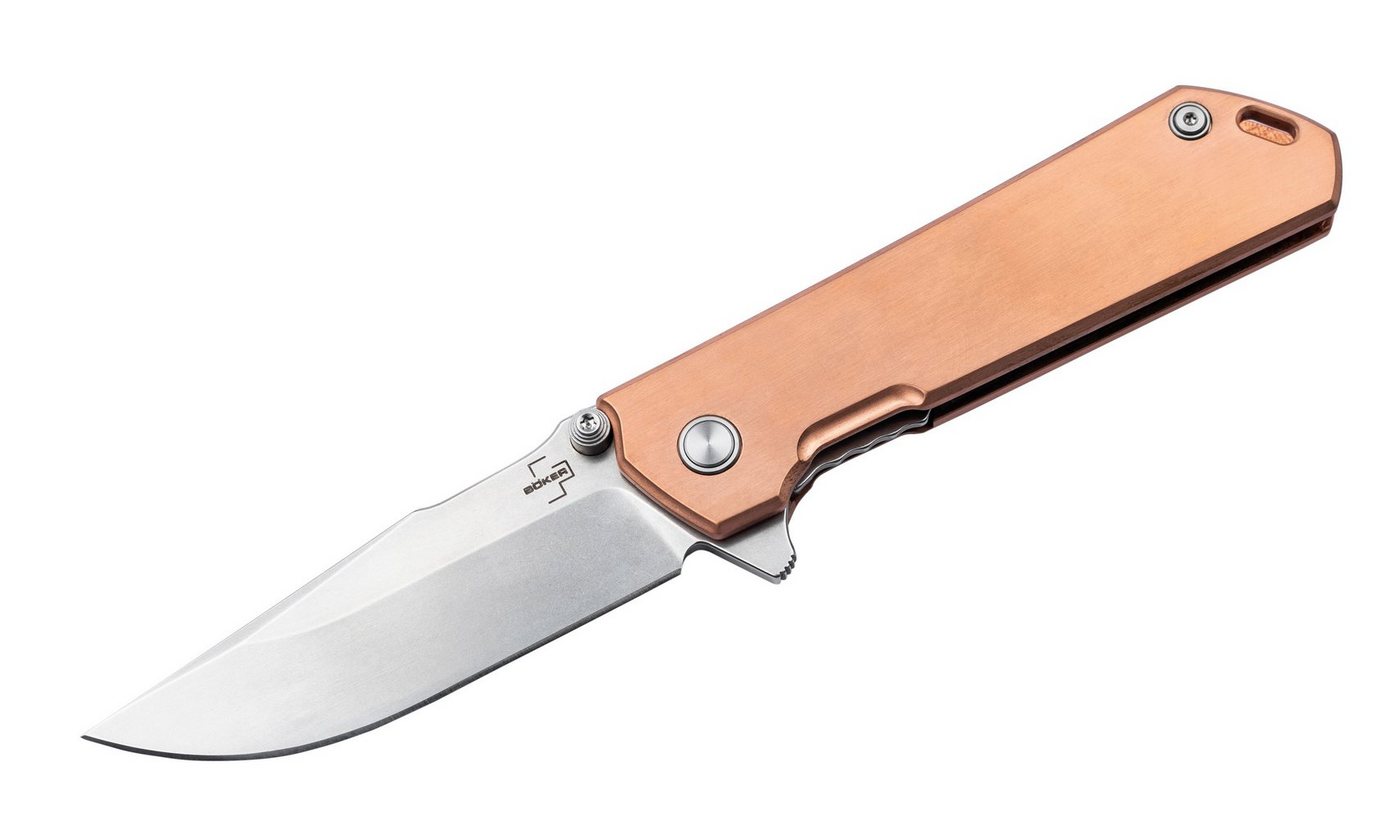 Böker Plus Taschenmesser Kihon Assisted Copper Einhandmesser Clip Linerlock von Böker Plus