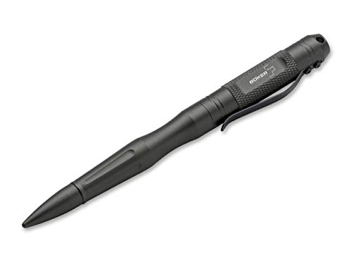 Böker Plus 09BO097 iPlus TTP Black Tactical Pen aus Aluminium in der Farbe Grau - 15,40 cm von Böker Plus