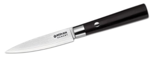 BÖKER 130410DAM Messer Damast Black Schäl, Kunststoff, Schwarz von Böker