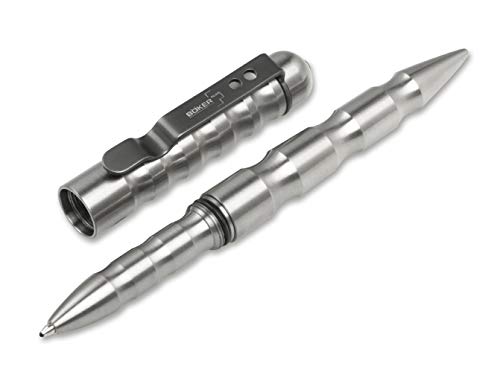 Böker Plus MPP Tactical Pen aus hochfestem und antiallergischen Titan in der Farbe Silber - 15 cm von Böker Plus