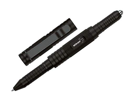 Böker Plus 09BO090 Unisex Tactical Pen Black Messer, Schwarz, STANDARD EU von Böker Plus