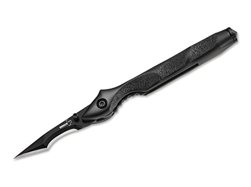 Böker 01BO047 Plus Urban Survival Taschenmesser aus 440C-Stahl und Aluminium in der Farbe Schwarz - 14,40 cm von Böker