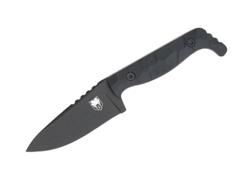 CobraTec Kingpin G10 Black feststehendes Messer mit Scheide von Böker