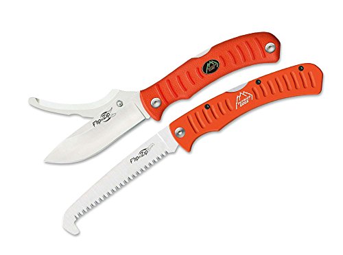 Outdoor Edge Unisex – Erwachsene Messer Flip n' Blaze Saw Combo Orange Taschenmesser, 20,8 cm von Böker