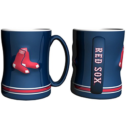 Boelter Brands MLB Boston Red Sox Relief Tasse, 400 ml von Boelter Brands