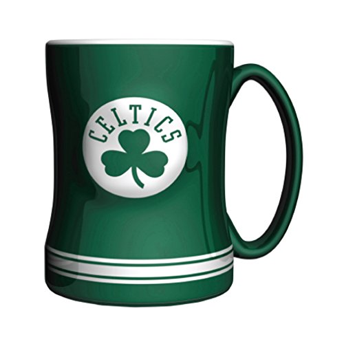 Boelter Brands NBA Boston Celtics Sculpted Relief Mug, 14-Ounce von Boelter Brands