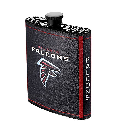 Boelter Brands NFL Atlanta Falcons Flachmann, Kunststoff, 200 ml von Boelter Brands