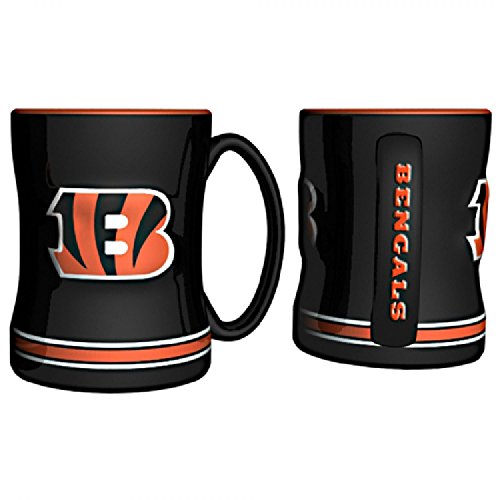 Boelter Brands NFL Cincinnati Bengals Kaffeebecher, 400 ml von Boelter Brands