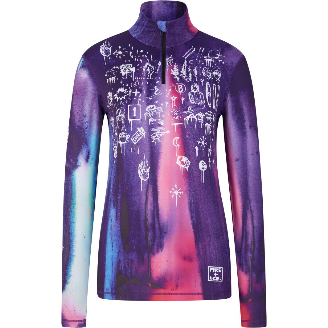 Bogner Fire + Ice Damen Skishirt ILVY3 pink/multicolor von Bogner FIRE + ICE