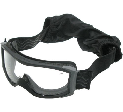 Bollé Ballistik Schutzmaske/Schutzbrille - X1000 Tactical schwarz -, mit Panorama-Sichtfeld von Bollé