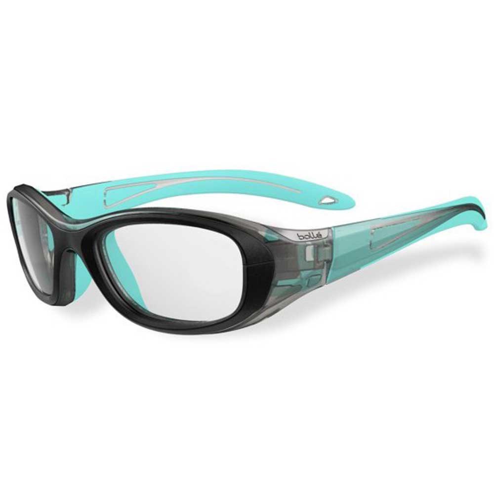 Bolle Coverage 48 Squash Glasses Junior Grün,Schwarz PC Clear Antifog Antiscratch/CAT0 von Bolle