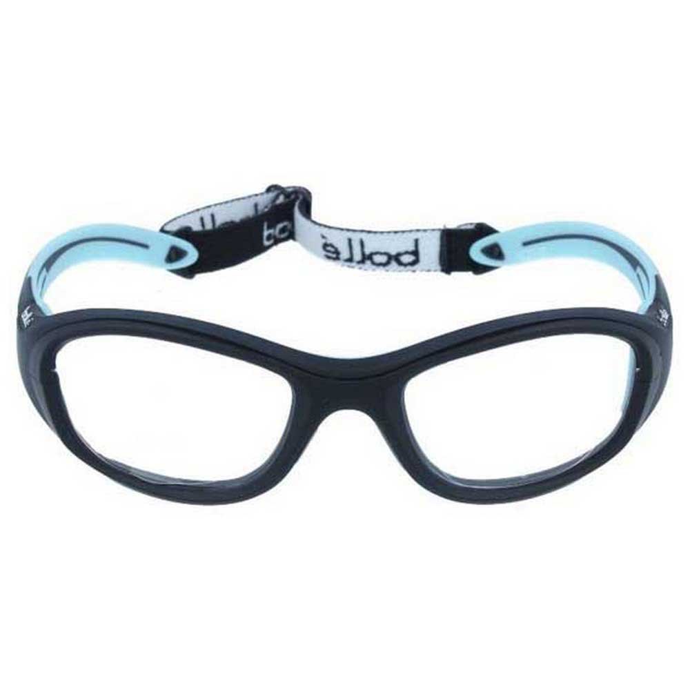 Bolle Coverage 52 Squash Glasses Junior Blau,Schwarz PC Clear Antifog Antiscratch/CAT0 von Bolle