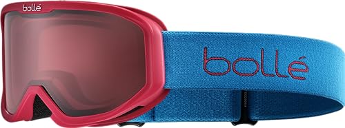 bollé - INUK Red & Blue Matte - Vermillon Kat 2, Skibrille, Extra Small, Unisex Kinder, XS von bollé