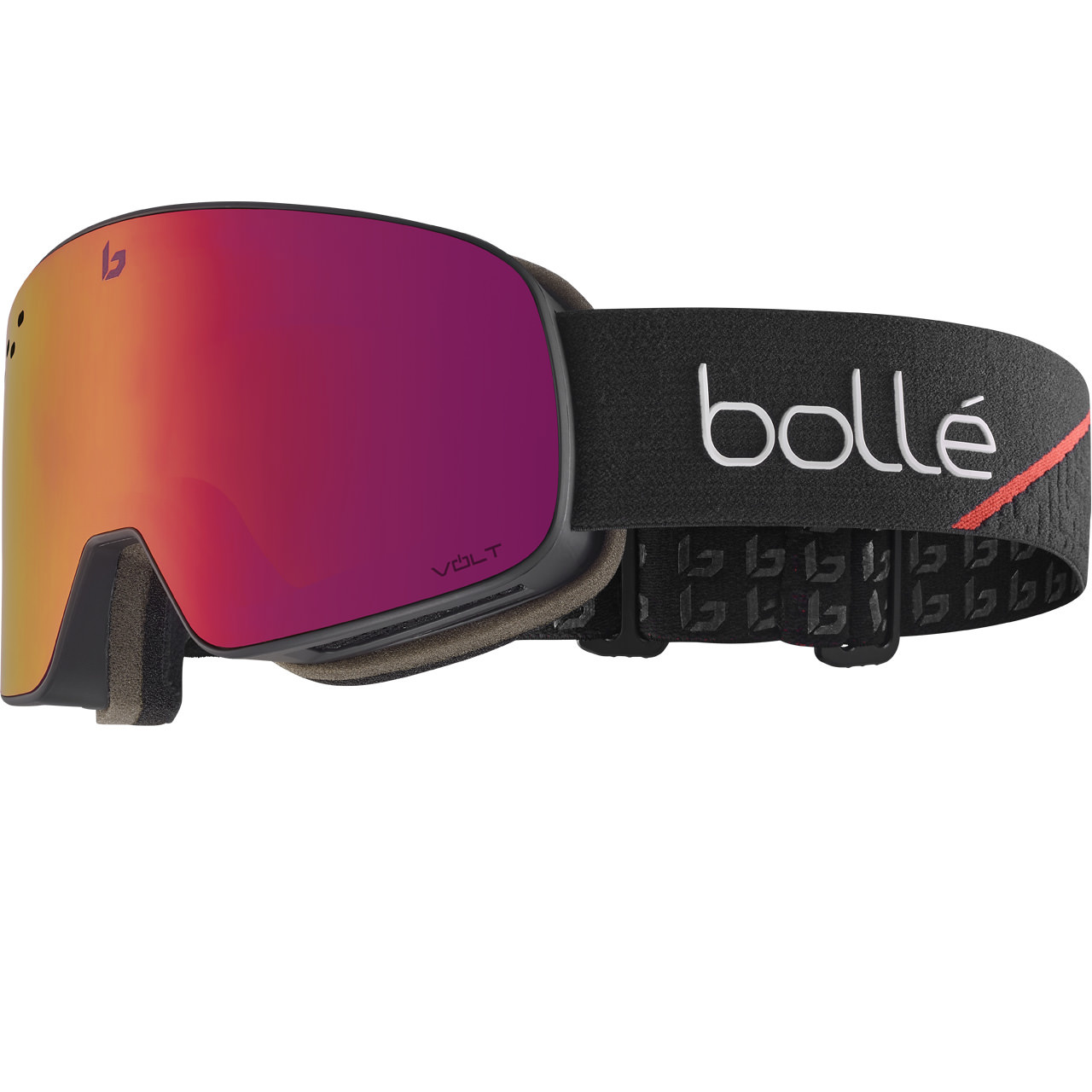 Bolle Nevada race black matte Volt ruby von Bolle