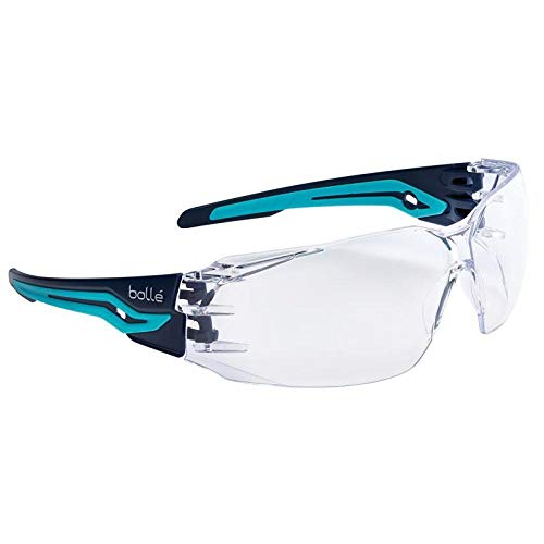 Bolle Safety Silex Schutzbrille, Navy bue/Blue, One Size von bollé