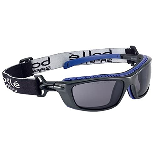 Bollé Safety BAXPSF, Serie BAXTER, One Size Schutzbrille - Schwarz / Blau von bollé