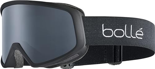 bollé - Bedrock Schutzbrille, schwarz, matt, grau, Größe M, Unisex, Erwachsene von bollé