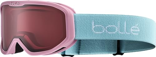 bollé - INUK Pink & Blue Matte - Vermillon Kat 2, Skibrille, Extra Small, Unisex Kinder, XS von bollé