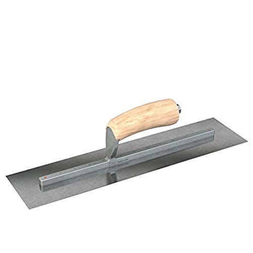 Bon 66-227 Finish-Kelle – quadratisch – Karbonstahl – 14 x 3 – Holzgriff von Bon
