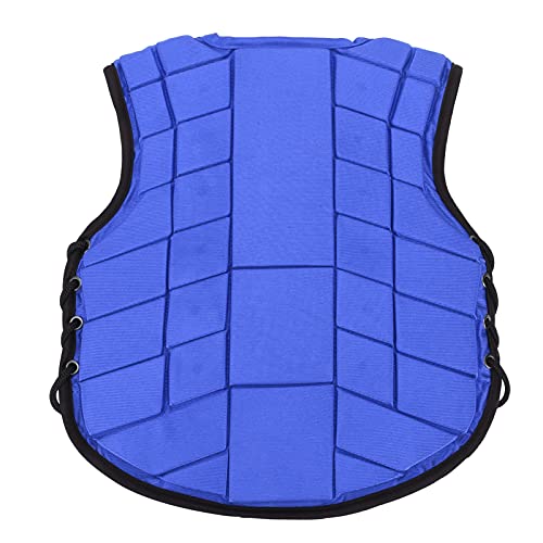 Bonbela Kinder-Reitweste, mit Schaumstoff Gepolstert, Sicherheits-Reitschutzausrüstung, Körperschutz, Blau (cm) von Bonbela