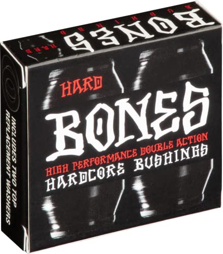 Bones Wheels Hardcore Lenkgummis, hart, schwarz von Bones Wheels