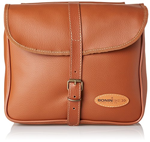 BONIN Unisex – Erwachsene Taschen S/Leder Honey ECO, BLAU von Boninbike