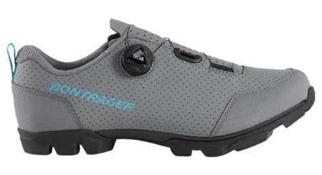 bontrager evoke bright silver   miami green mtb schuhe von Bontrager